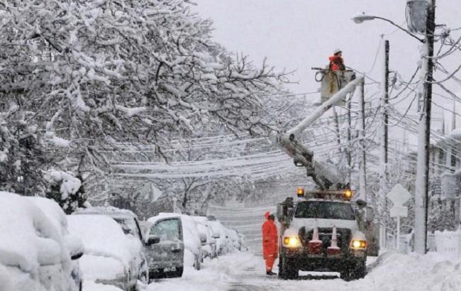 В Украине из-за непогоды обесточены почти 1 тыс. населенных пунктов