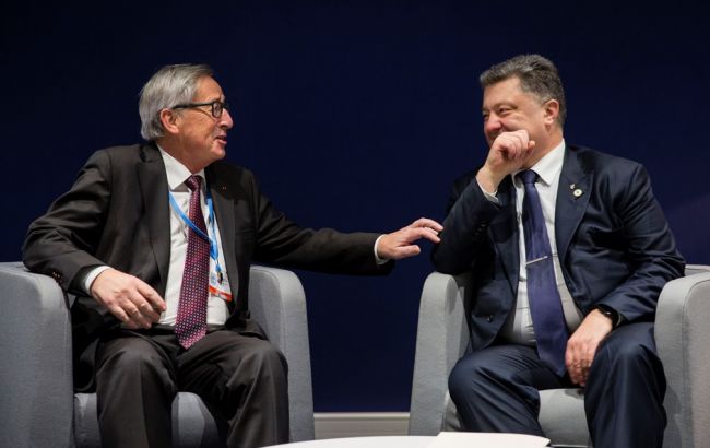 Порошенко и Юнкер обсудили усиление энергетической безопасности Украины