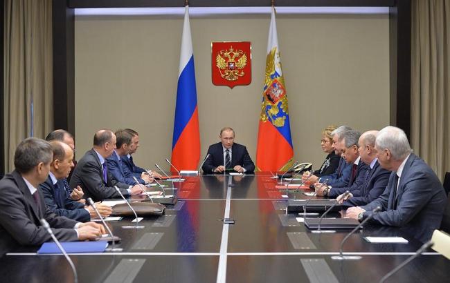 Путин провел заседание Совбеза, на котором обсуждались Украина, Сирия и США