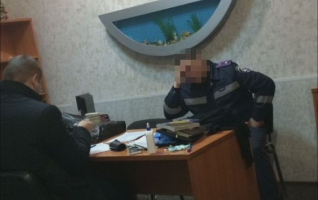 В Днепропетровской области СБУ задержала руководство полиции на взятке