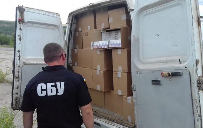 СБУ блокувала контрабанду цигарок з Придністров&rsquo;я на більше ніж півмільйона гривень