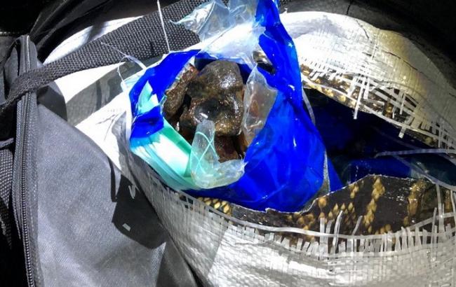 На границе с Венгрией задержали микроавтобус с янтарем на 1 млн долларов