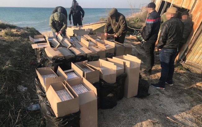 СБУ блокировала контрабанду сигарет с Донбасса на 2 млн гривен