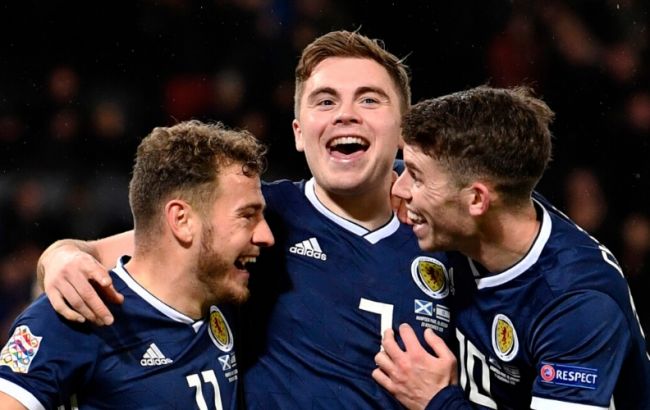Сборная Шотландии может заменить Россию на Евро-2020