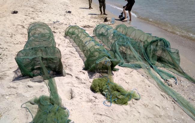 В Одеській області затримано двох осіб за незаконний вилов риби майже на 14 млн гривень