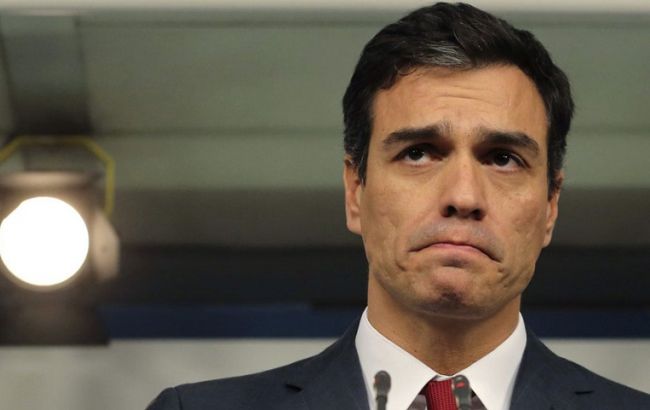 Лідер іспанських соціалістів Педро Санчес подав у відставку