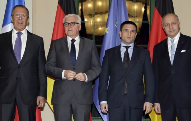 Главы МИД "нормандской четверки" встретятся 6 ноября в Берлине