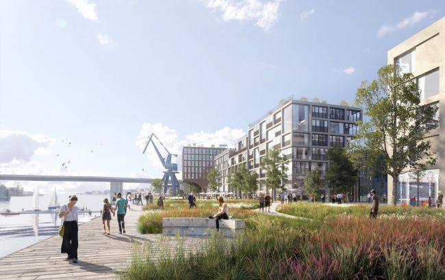 Вместо заброшенной промзоны: на Подоле появится современный полифункциональный район с выходом на Днепр