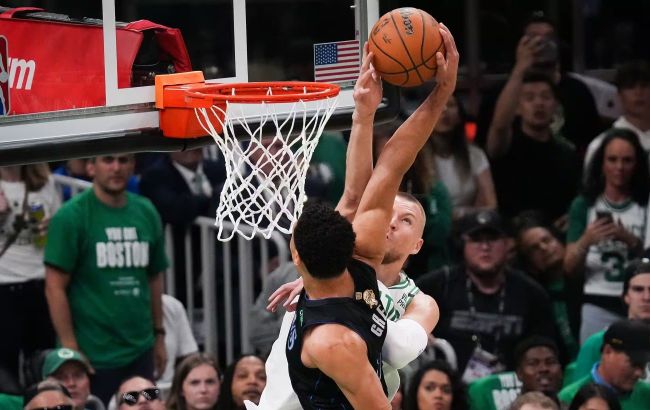 "Бостон" із Михайлюком здолав "Даллас" на старті фінальної серії НБА: відео