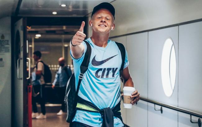 Зинченко отправился с "Манчестер Сити" на первый предсезонный сбор