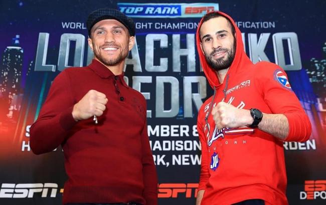 Ломаченко - Педраса: онлайн трансляція