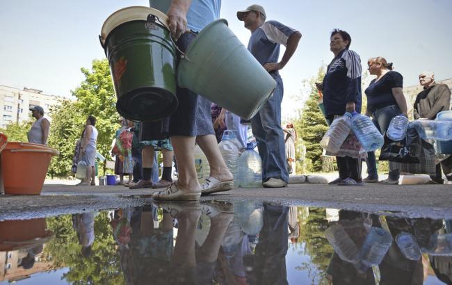Близько 2,9 млн людей на Донбасі загрожує дефіцит водопостачання, - ООН