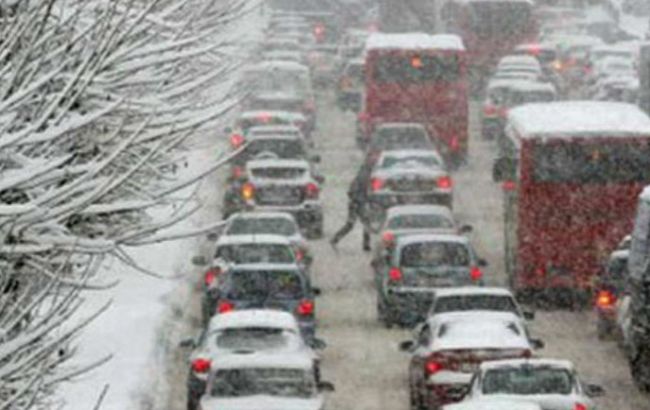 Непогода в Украине: автомобильные пробки устранены во всех областях