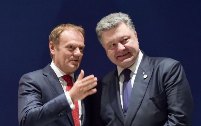 Туск розповів Порошенко про результати зустрічі G7
