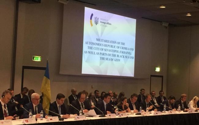 Украина предоставила доказательства милитаризации Крыма и российской агрессии