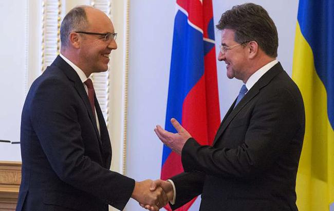 Словакия поддерживает процесс реформ в Украине