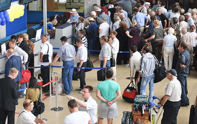 На майские праздники в "Борисполе" ожидается двукратный рост чартеров в Анталию