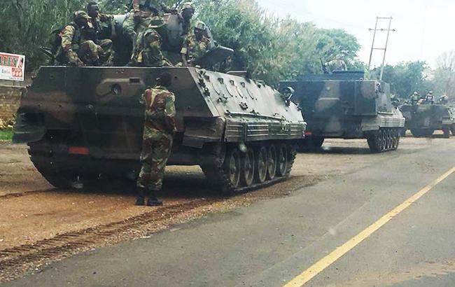 Переворот в Зимбабве: военные отрицают путч