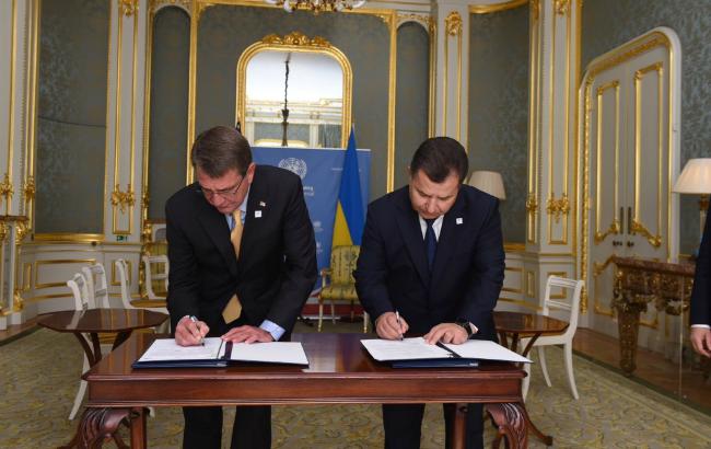 Пентагон подписал соглашение о&nbsp;военном сотрудничестве с&nbsp;Украиной