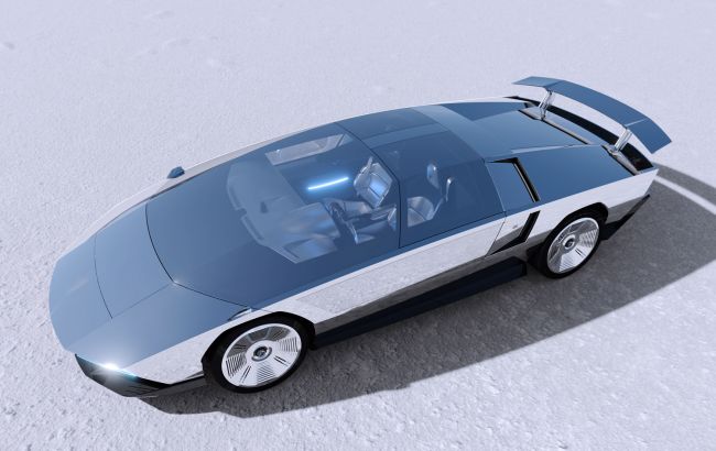 У стилі 70-х: дизайнер Джуджаро представив ефектний суперкар з алюмінію