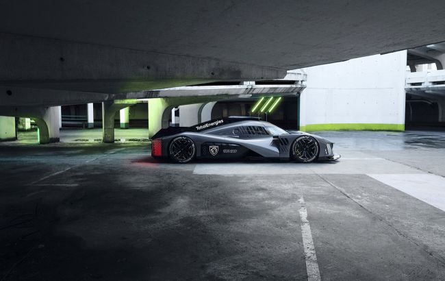 Гиперкар PEUGEOT 9X8 HYBRID получил совершенный дизайн