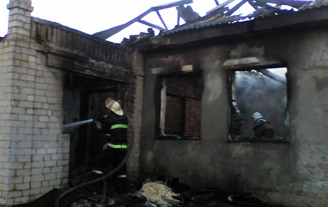 У Запорізькій області на пожежі приватного будинку загинула жінка