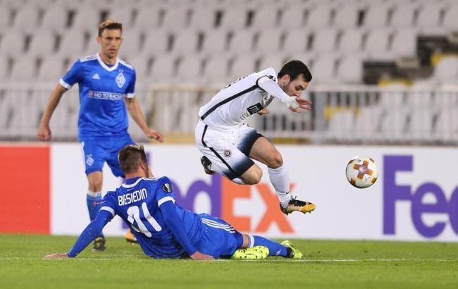 Динамо - Партизан: де дивитися матч