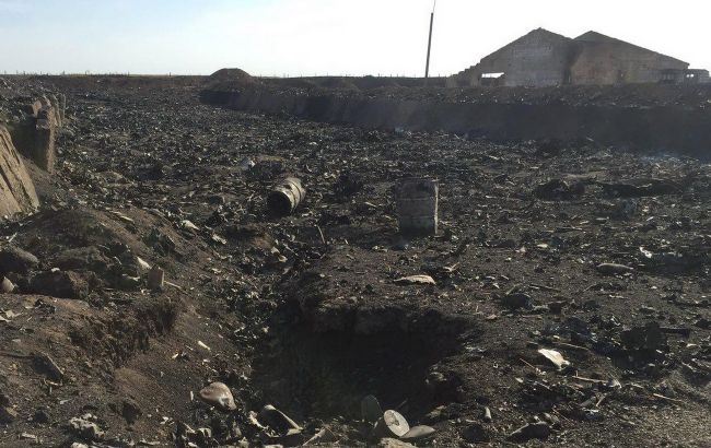 По делу о взрывах боеприпасов под Мариуполем спустя три года объявили подозрение