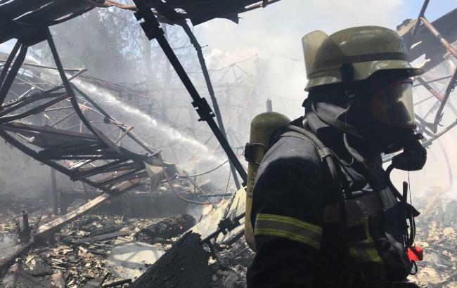 Пожар в Гидропарке ликвидирован, - ГСЧС