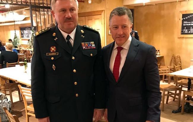 Командующий Нацгвардии обсудил с Волкером ситуацию на Донбассе