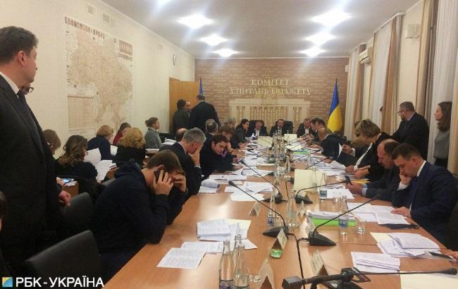 Профильный комитет Рады принял решение по бюджету-2019