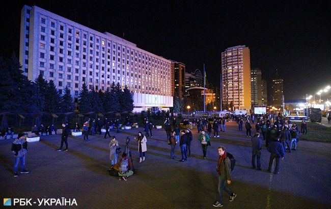 У поліції прокоментували ситуацію під ЦВК
