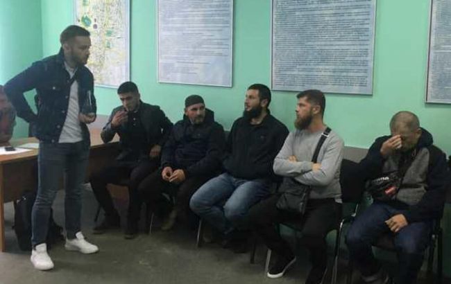 В Москве на акции протеста задержали более 50 крымских татар