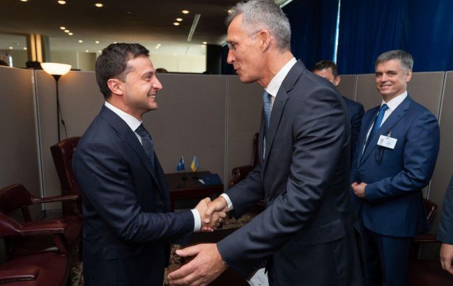 Зеленский встретился с генсекретарем НАТО