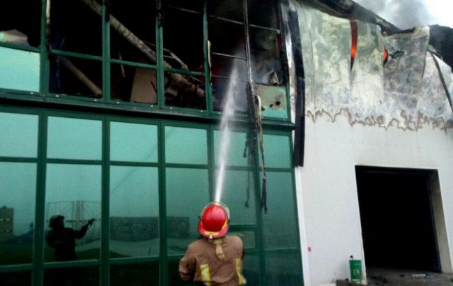 На предприятии под Одессой произошел масштабный пожар