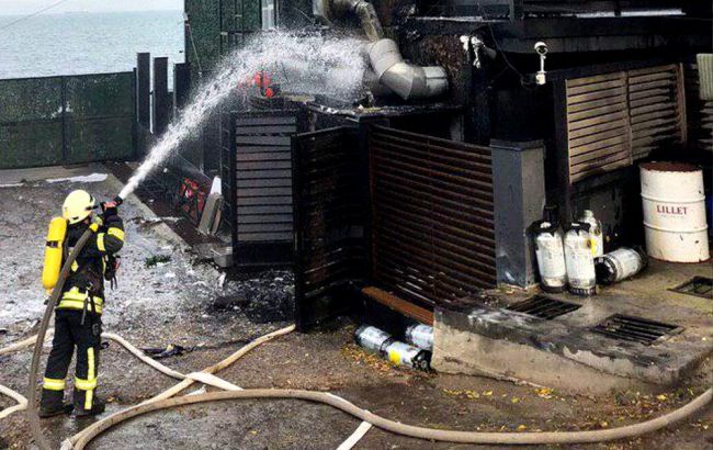 В одном из отелей Одессы произошел пожар