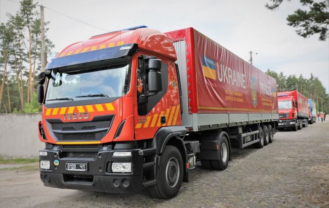 Украина направила Литве второй груз для укрепления границы с Беларусью