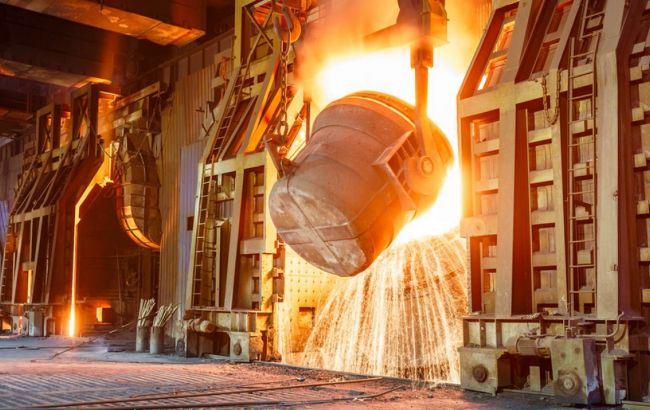 Украина в январе 2023 года опустилась на 35-е место в мире по объемам выплавки стали