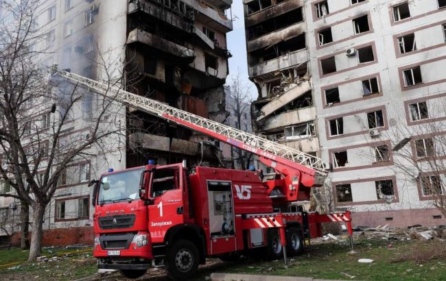 Рятувальна операція після російського удару по Запоріжжю завершена