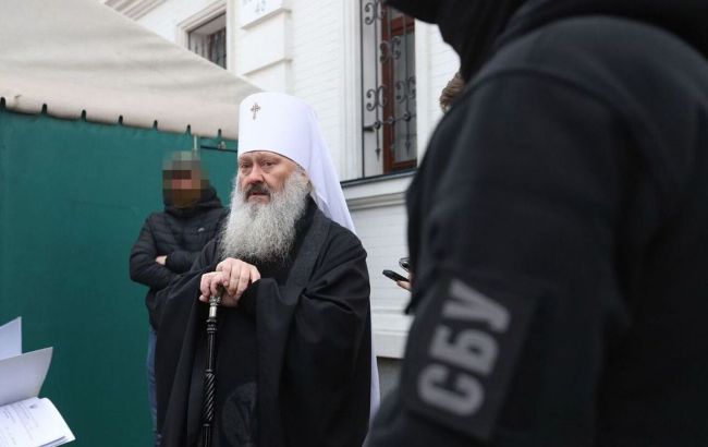 Официально. СБУ подтвердила вручение подозрения митрополиту Павлу