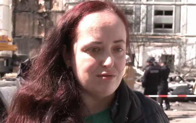 Мешканка розбомбленого будинку в Умані розповіла свою історію музею "Голоси мирних"