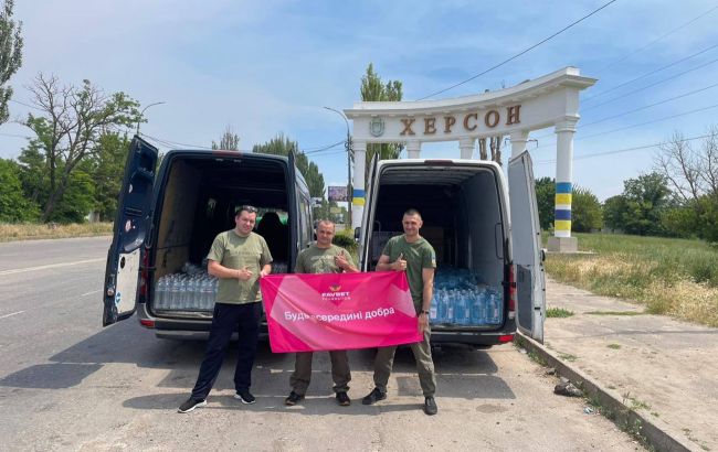 Favbet передав 5 млн грн UNITED24 та долучився до ліквідації наслідків підриву Каховської ГЕС