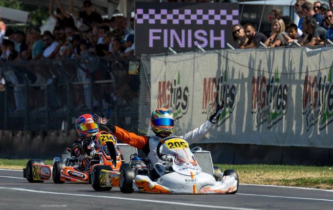 Украинец впервые получил титул чемпиона Европы по картингу