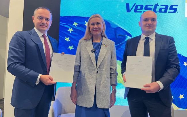 ДТЕК і Vestas побудують найбільшу вітрову електростанцію за 0,5 млрд євро
