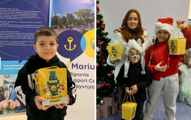 Фонд Ахметова привітав дітей-переселенців у Кропивницькому та у Калуші