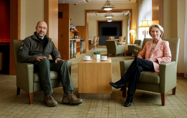 Шмигаль обговорив з главою Єврокомісії програму на 50 млрд євро: коли буде перший транш