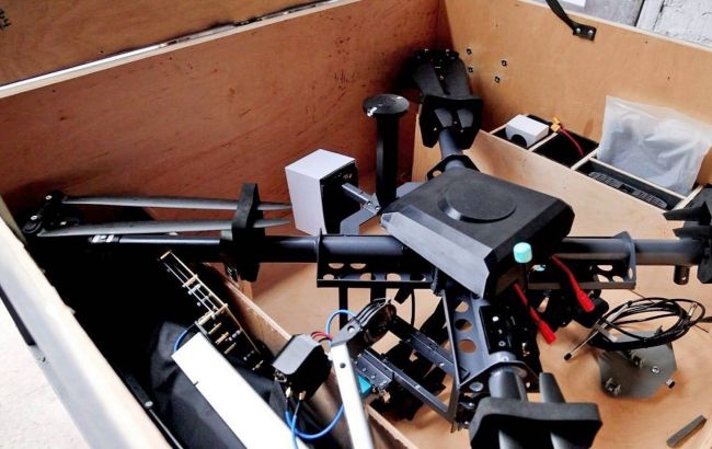 Бійці Нацгвардії отримали гексакоптери від "Сталевого фронту" Ахметова