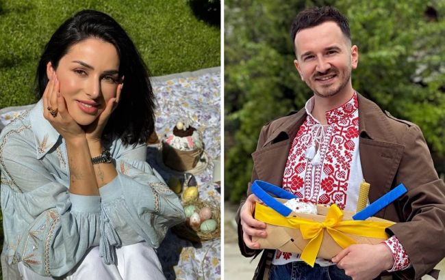 Вишиванки і не тільки. В яких вбраннях українські знаменитості зустрічають Великдень (фото)