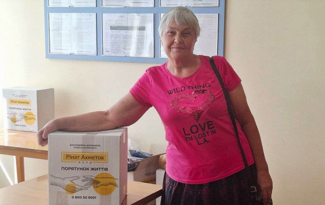 Переселенці з Маріуполя у Тернополі отримують допомогу від Фонду Ахметова