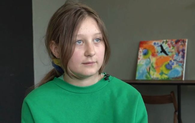 "Ховалися від вибухів під столом": історія 11-річної Аліни з Київщини у музеї "Голоси мирних"